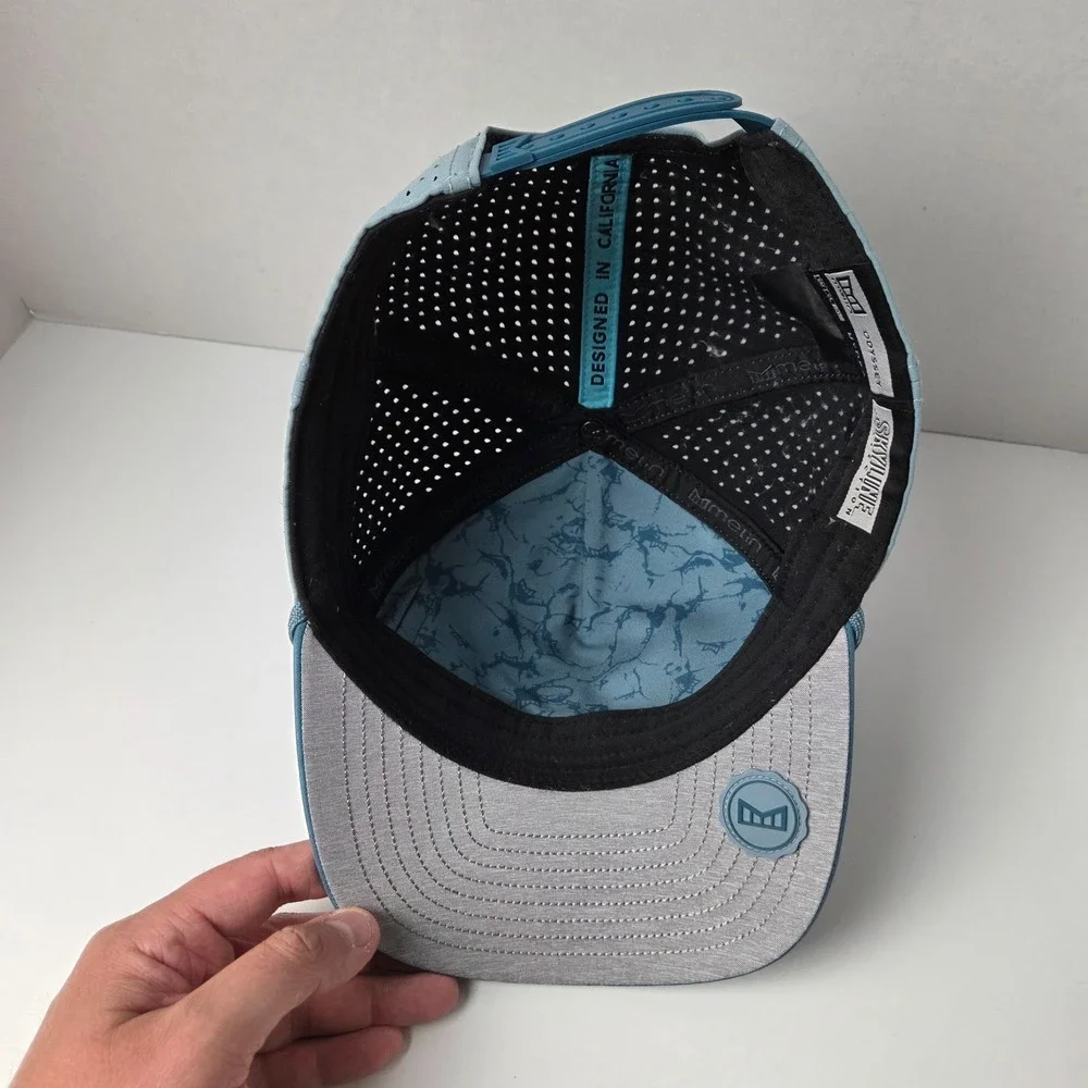 Melin Skyline Collection Hydro Odyssey XL Blue Rope Snapback